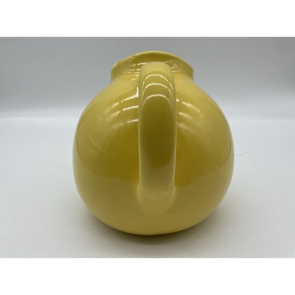 Franciscan Vintage Yellow Ball Pitcher with Ice Lip Made in California 1949-1953 - Picture 8 of 12